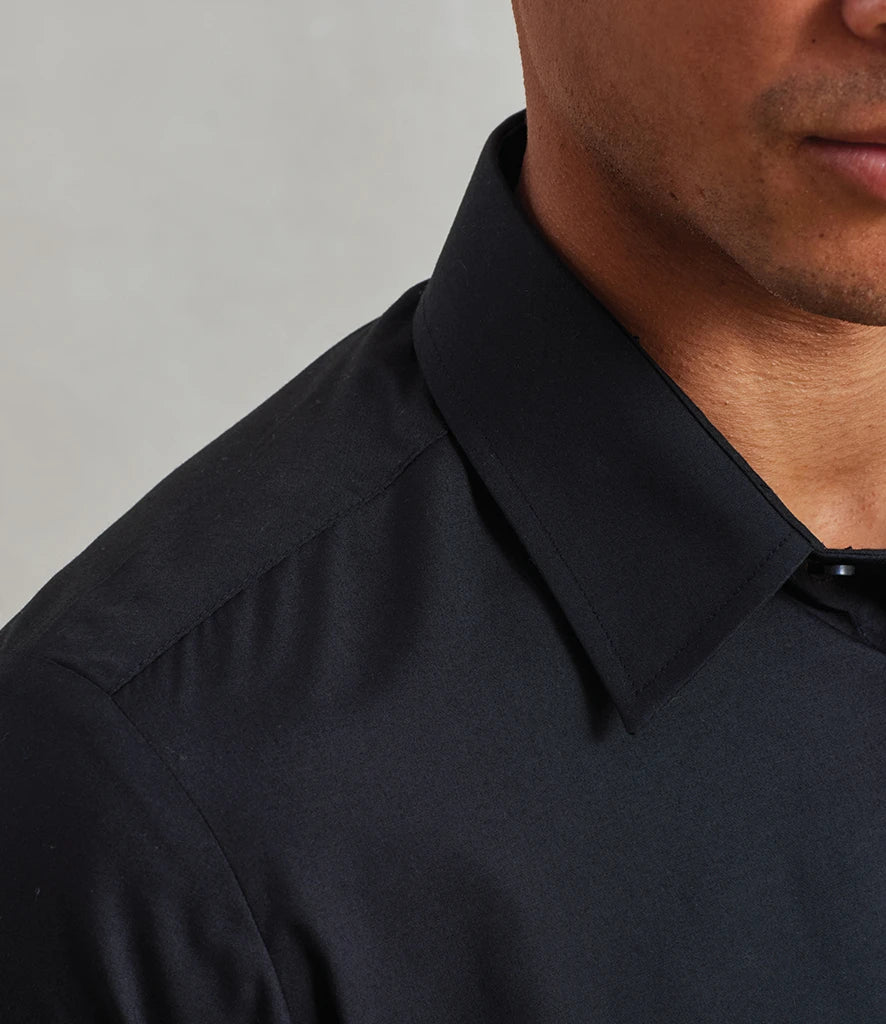Premier Long Sleeve Fitted Poplin Shirt