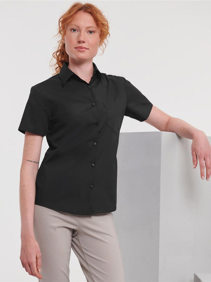 Polycotton Poplin 110 Classic Fit S/S Shirt Ladies