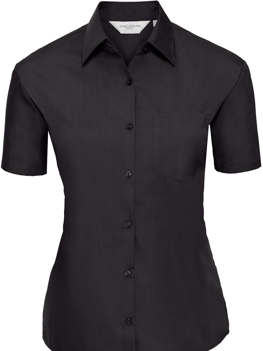Polycotton Poplin 110 Classic Fit S/S Shirt Ladies