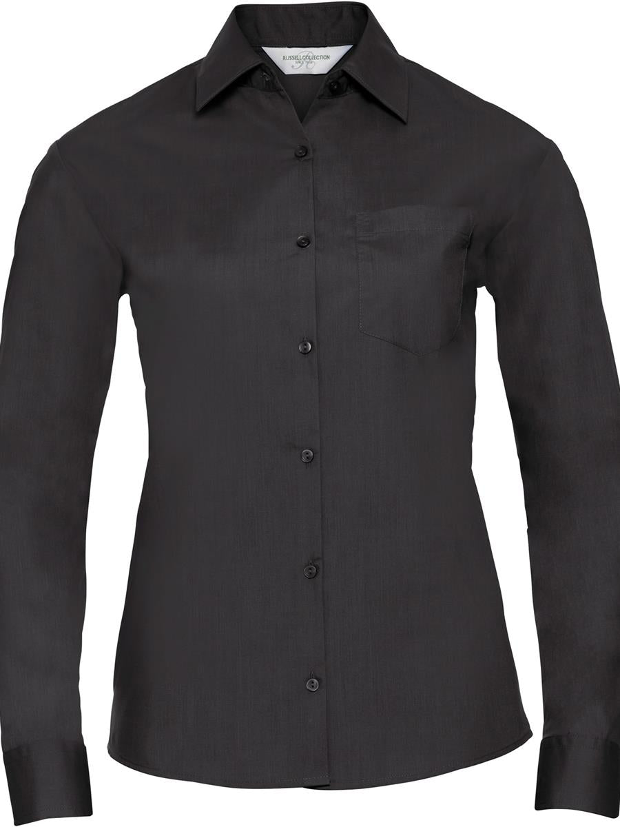 Polycotton Poplin 110 Classic Fit L/S Shirt Ladies