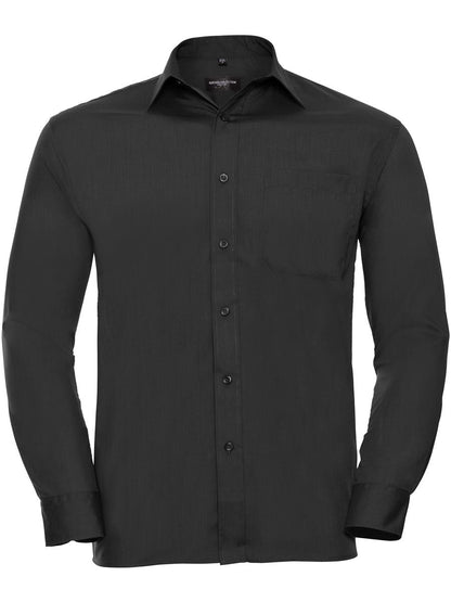 Polycotton Poplin Shirt 110 Classic Fit L/S Shirt Adult