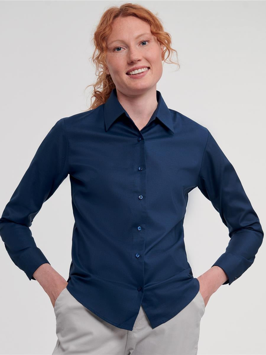Oxford 135 Tailored Fit L/S Shirt Ladies