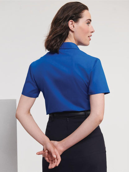 Polycotton Poplin 110 Classic Fit S/S Shirt Ladies