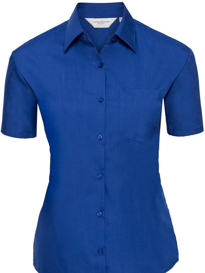 Polycotton Poplin 110 Classic Fit S/S Shirt Ladies