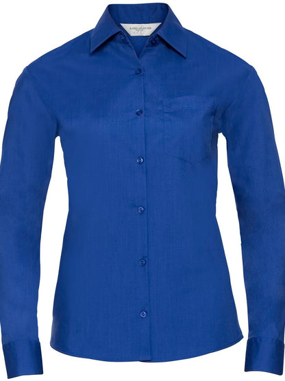 Polycotton Poplin 110 Classic Fit L/S Shirt Ladies