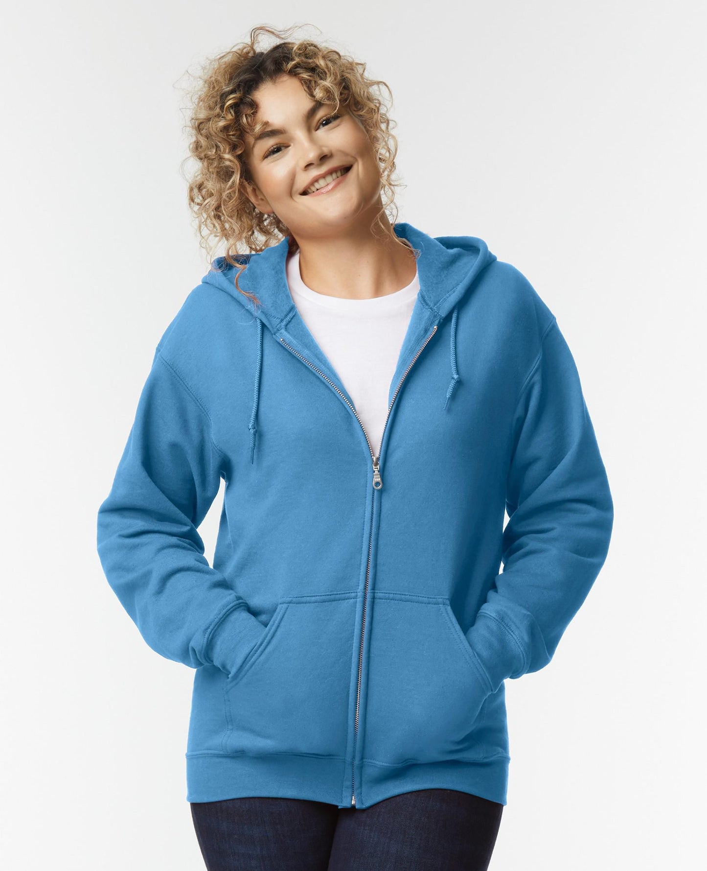 Heavy Blend Full Zip Hooded Sweat 280 Adult