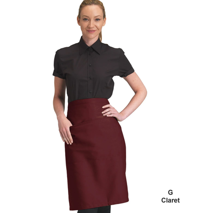 Recycled Waist Apron With Pocket