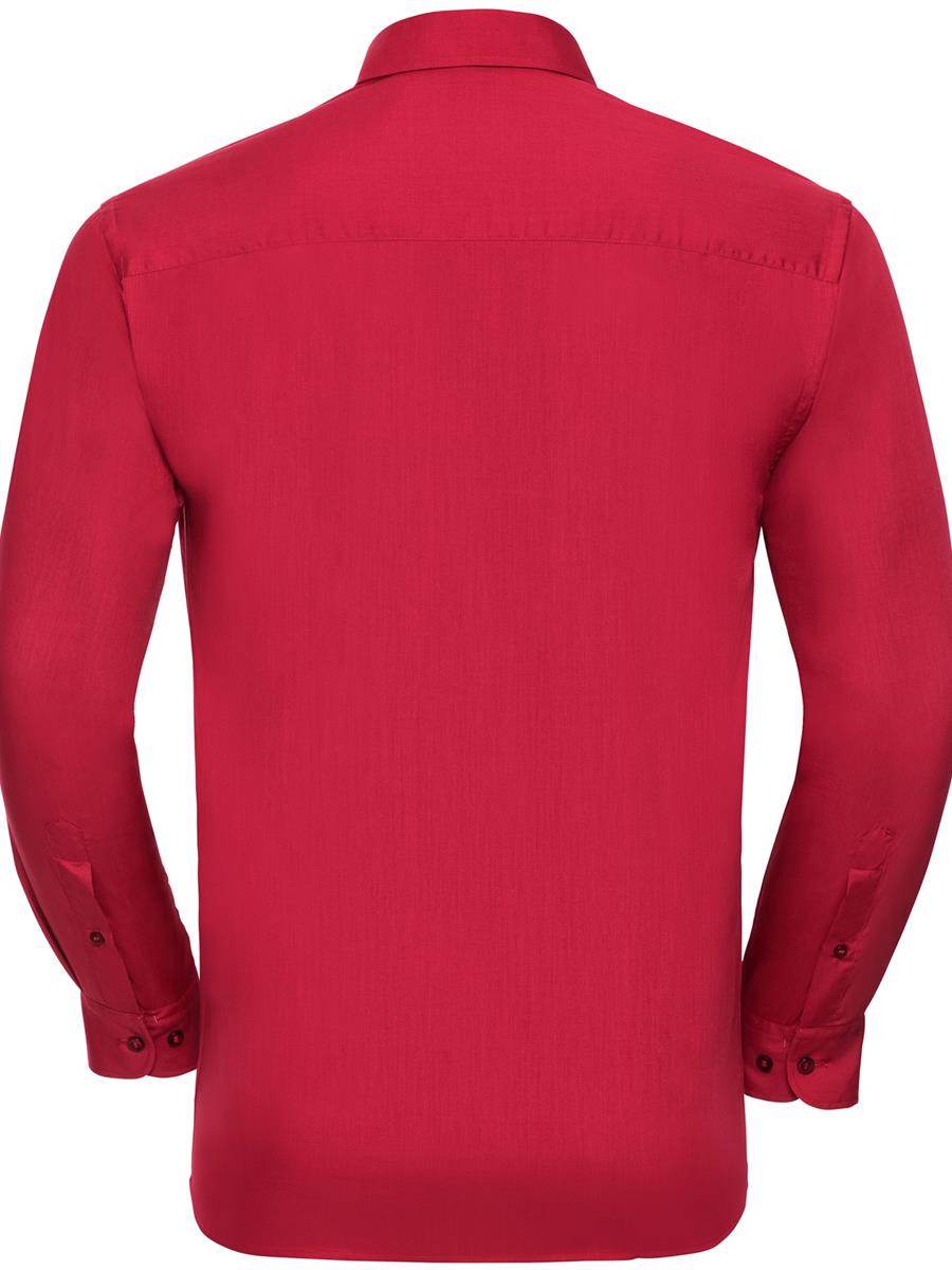 Polycotton Poplin Shirt 110 Classic Fit L/S Shirt Adult