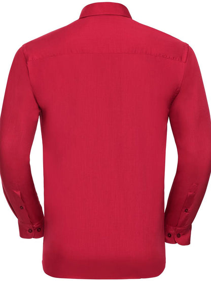 Polycotton Poplin Shirt 110 Classic Fit L/S Shirt Adult