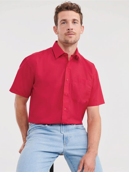 Polycotton Poplin 110 Classic Fit S/S Shirt Adult
