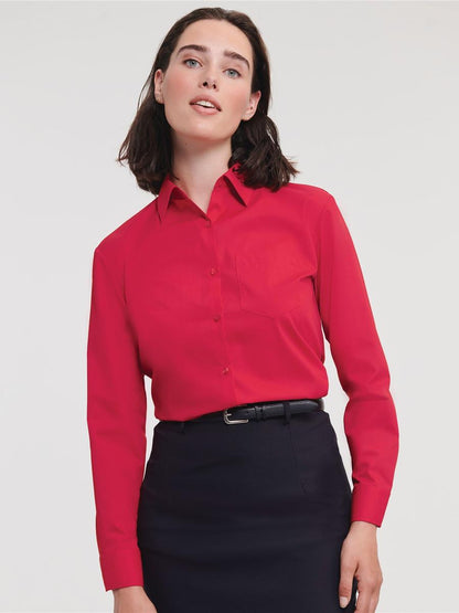 Polycotton Poplin 110 Classic Fit L/S Shirt Ladies