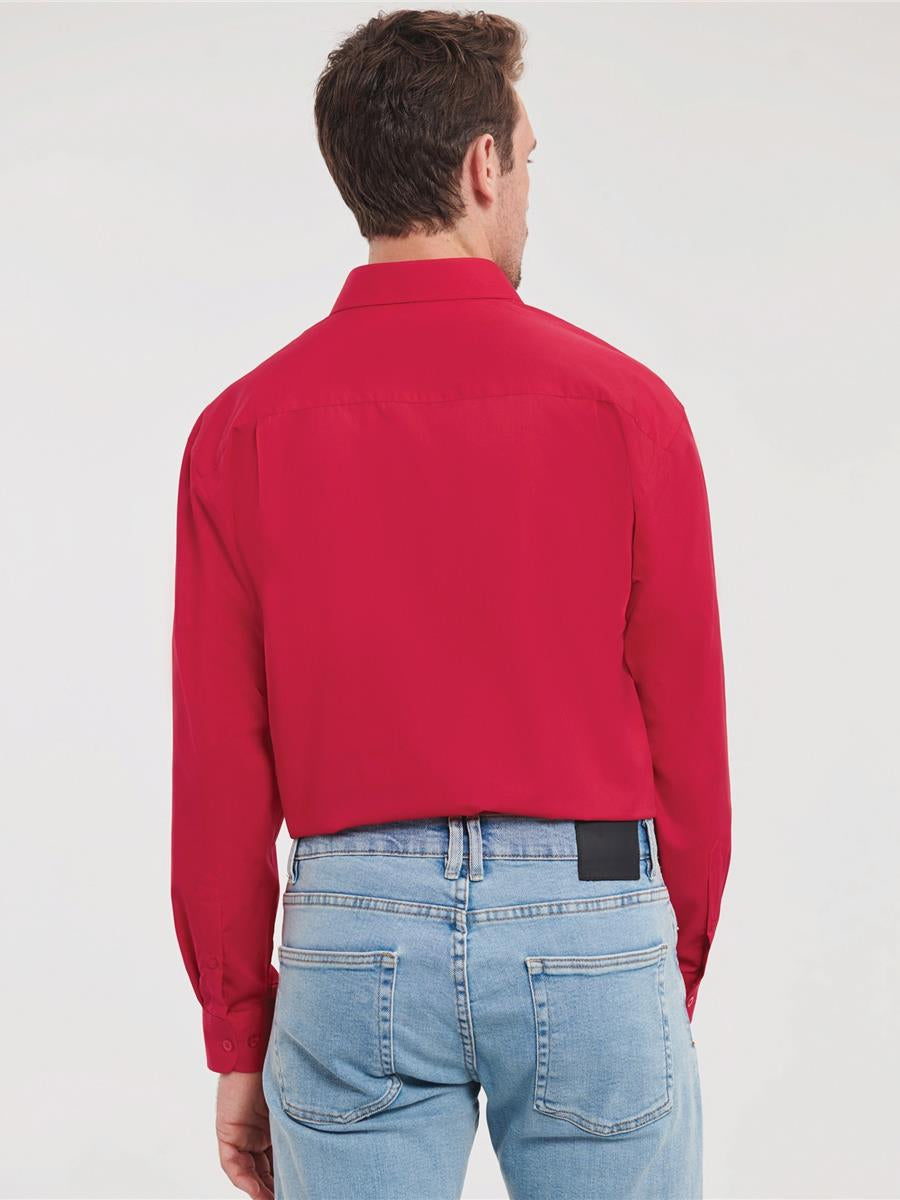 Polycotton Poplin Shirt 110 Classic Fit L/S Shirt Adult