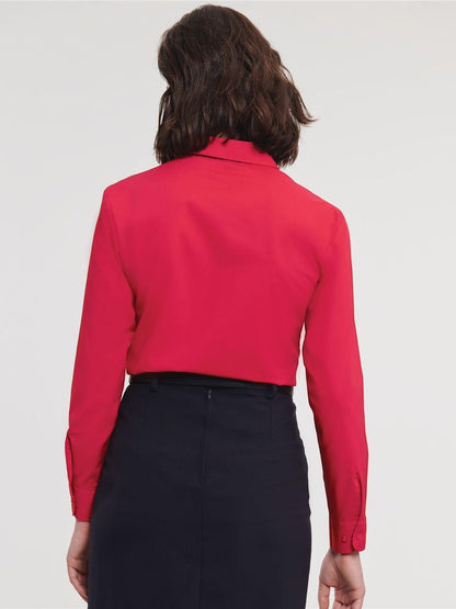 Polycotton Poplin 110 Classic Fit L/S Shirt Ladies