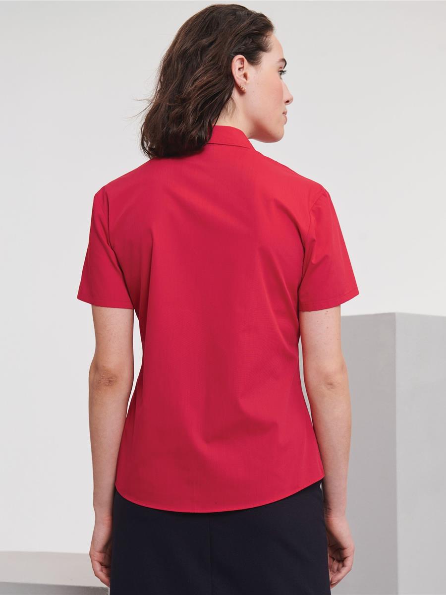 Polycotton Poplin 110 Classic Fit S/S Shirt Ladies