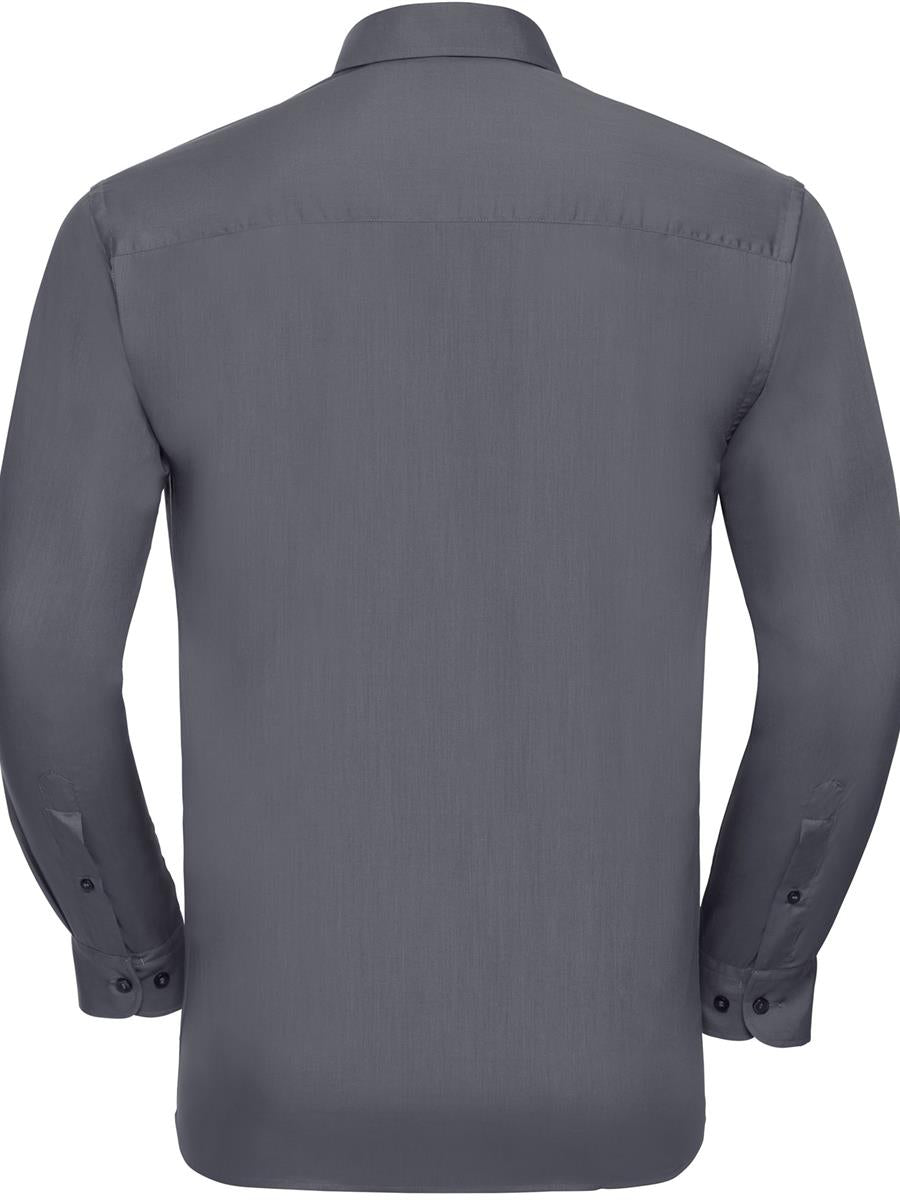 Polycotton Poplin Shirt 110 Classic Fit L/S Shirt Adult