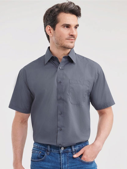 Polycotton Poplin 110 Classic Fit S/S Shirt Adult