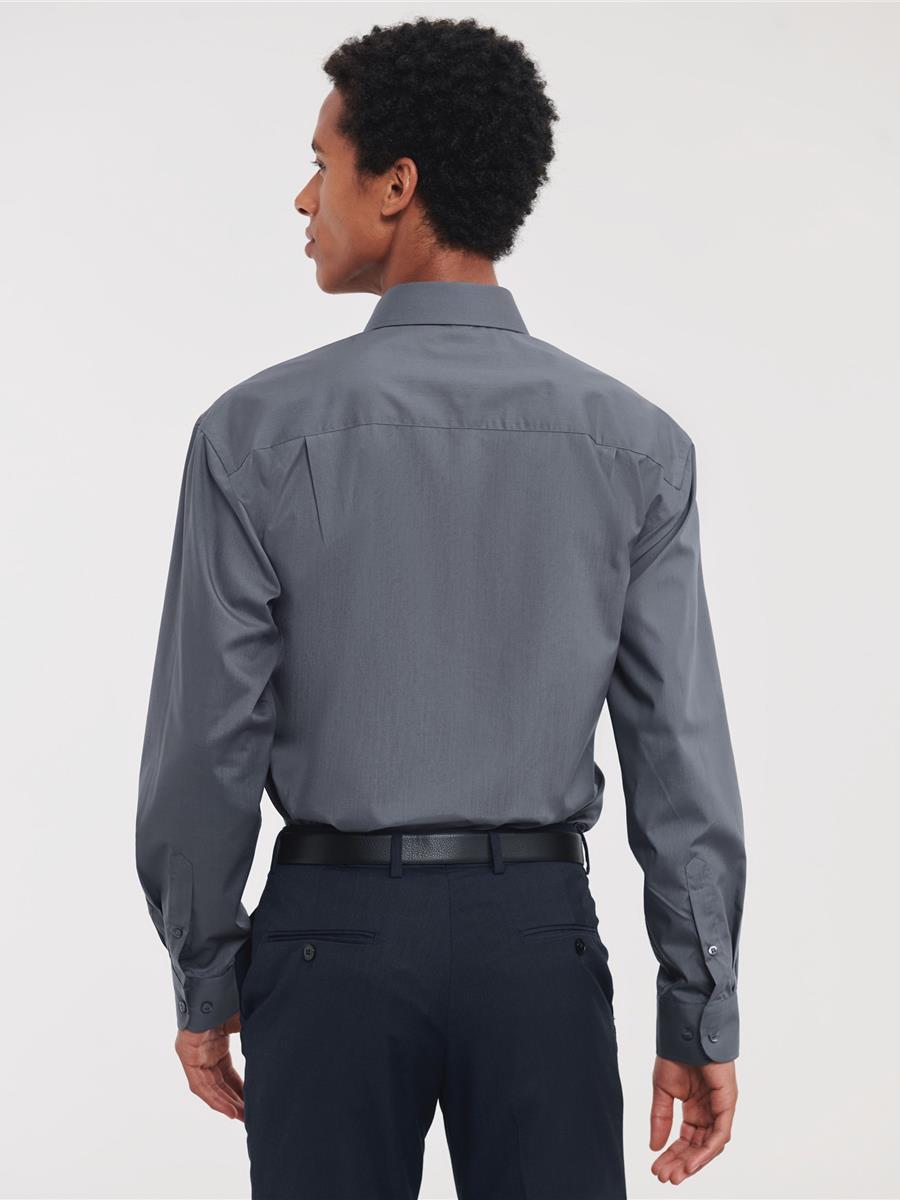 Polycotton Poplin Shirt 110 Classic Fit L/S Shirt Adult