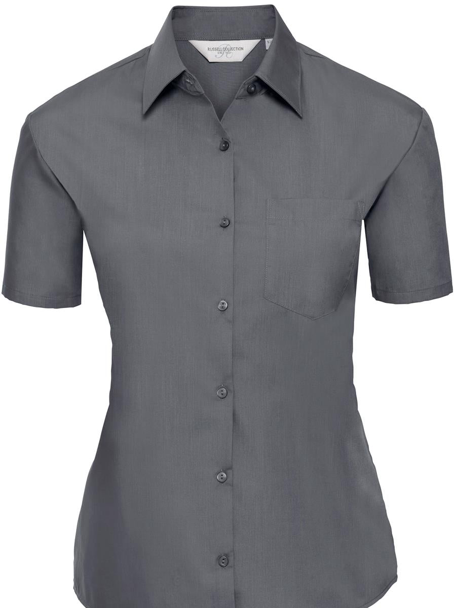 Polycotton Poplin 110 Classic Fit S/S Shirt Ladies