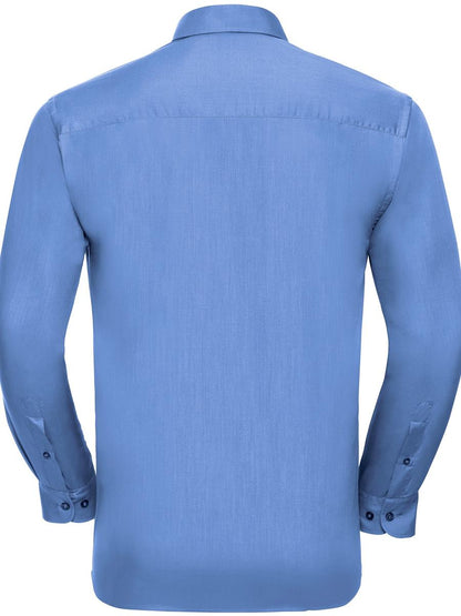 Polycotton Poplin Shirt 110 Classic Fit L/S Shirt Adult