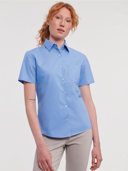 Polycotton Poplin 110 Classic Fit S/S Shirt Ladies