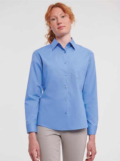 Polycotton Poplin 110 Classic Fit L/S Shirt Ladies
