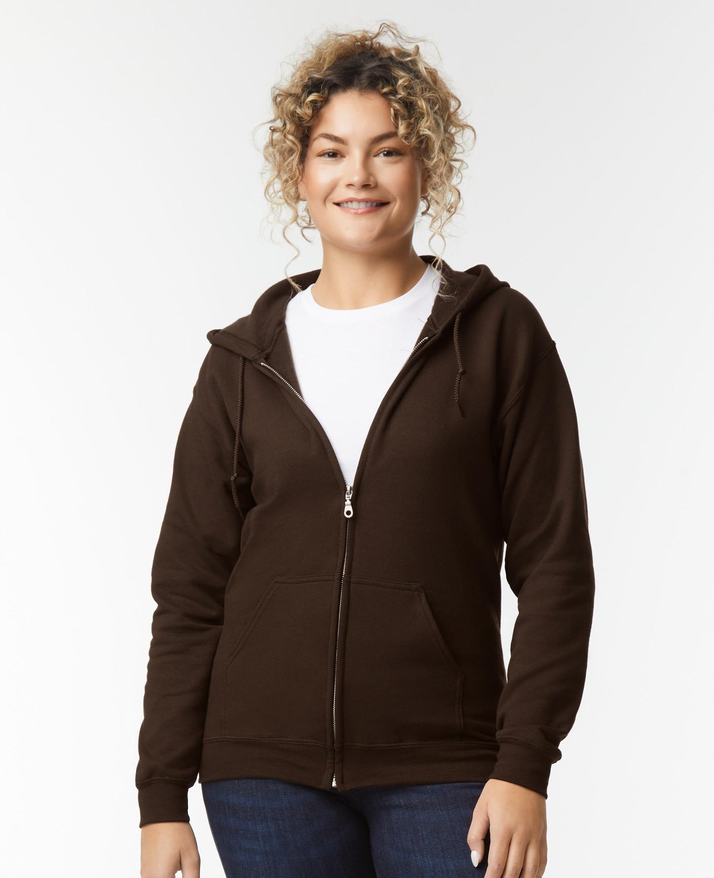 Heavy Blend Full Zip Hooded Sweat 280 Adult