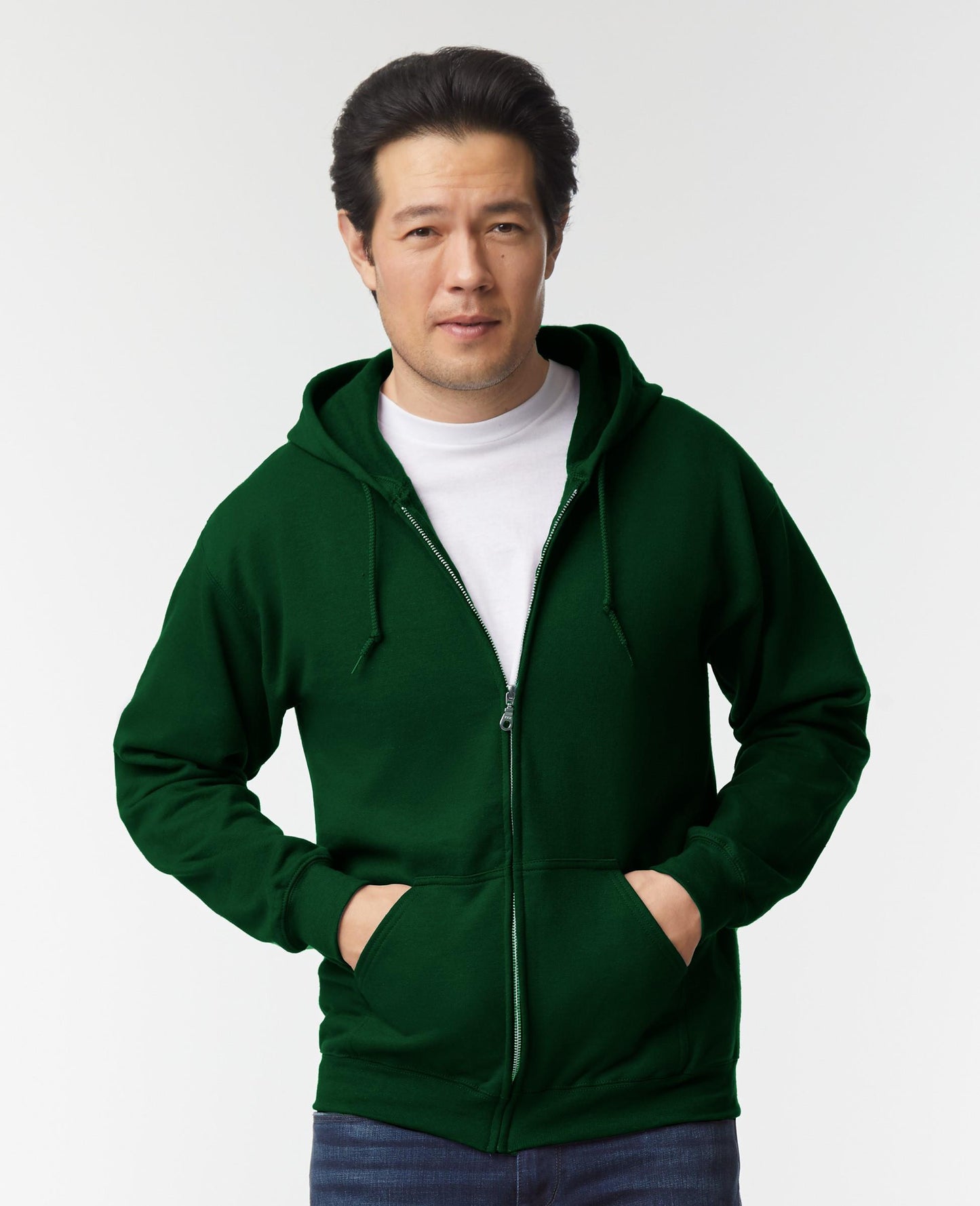 Heavy Blend Full Zip Hooded Sweat 280 Adult