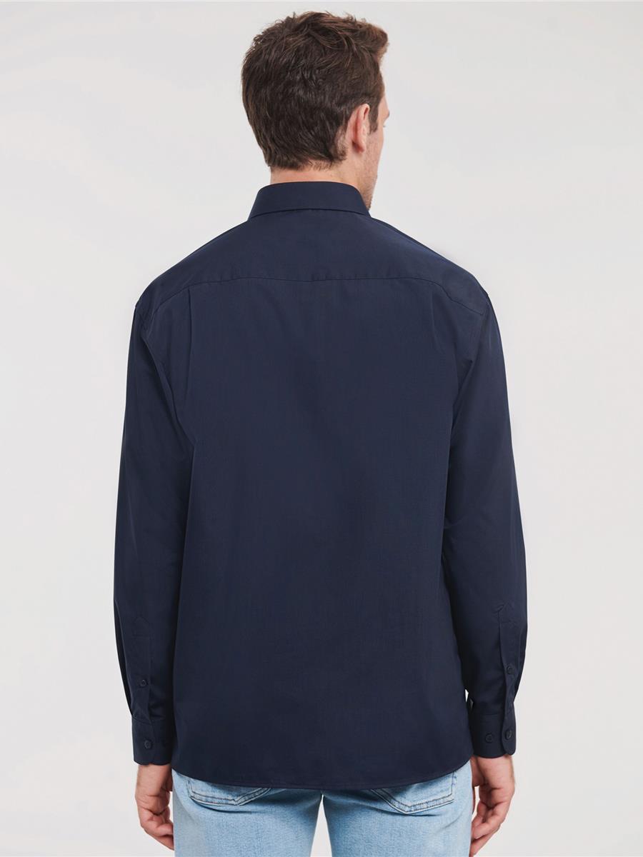 Polycotton Poplin Shirt 110 Classic Fit L/S Shirt Adult