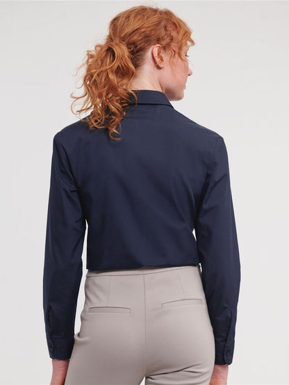 Polycotton Poplin 110 Classic Fit L/S Shirt Ladies