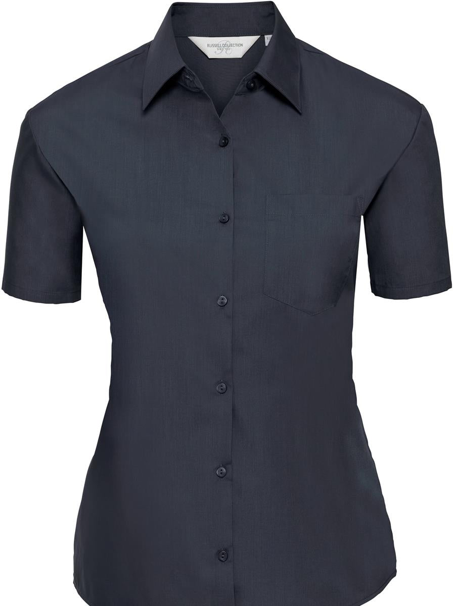 Polycotton Poplin 110 Classic Fit S/S Shirt Ladies