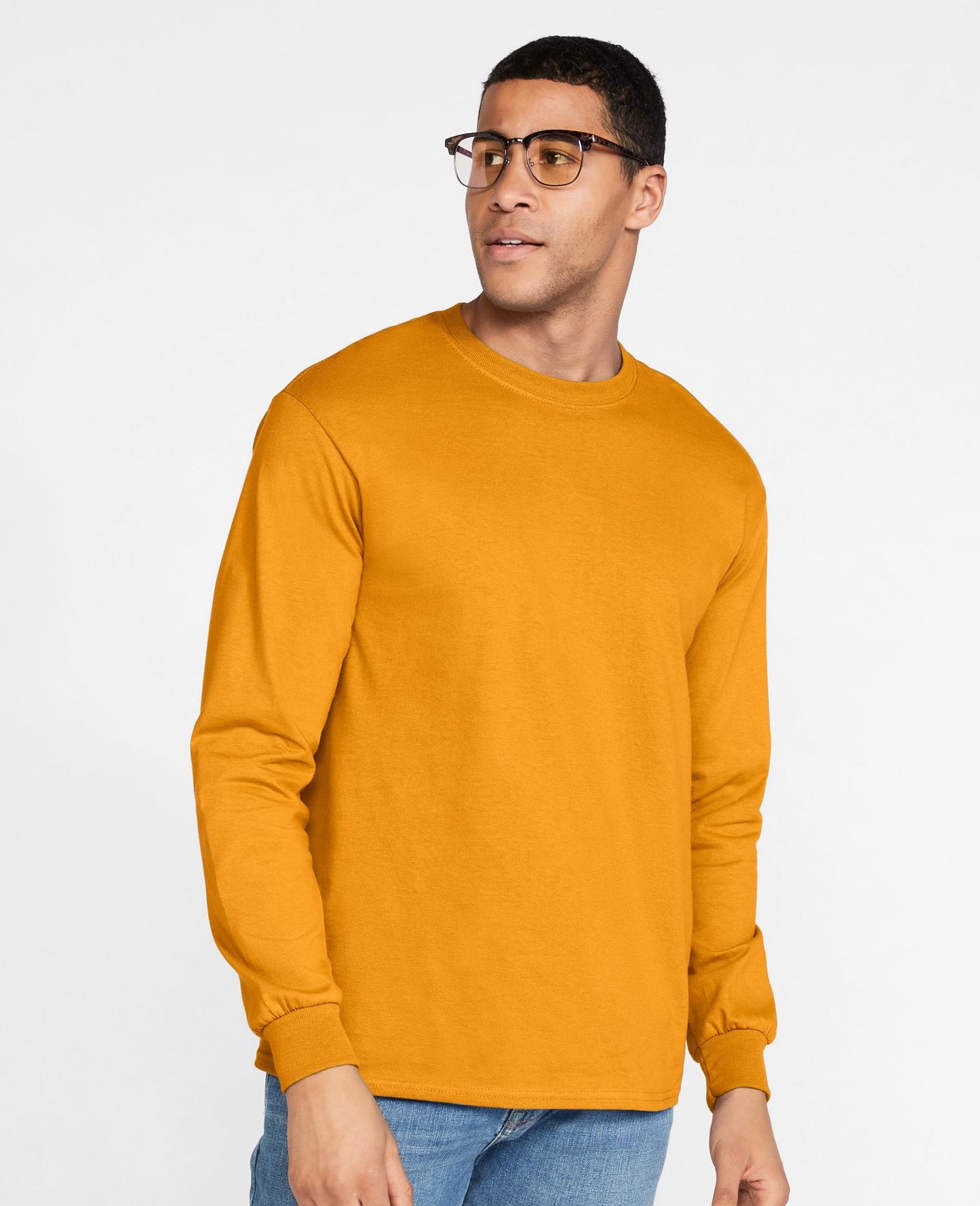 Ultra Cotton Long Sleeved T-Shirt 205 Adult