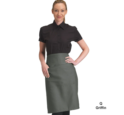 Recycled Waist Apron With Pocket