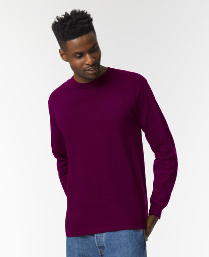 Ultra Cotton Long Sleeved T-Shirt 205 Adult