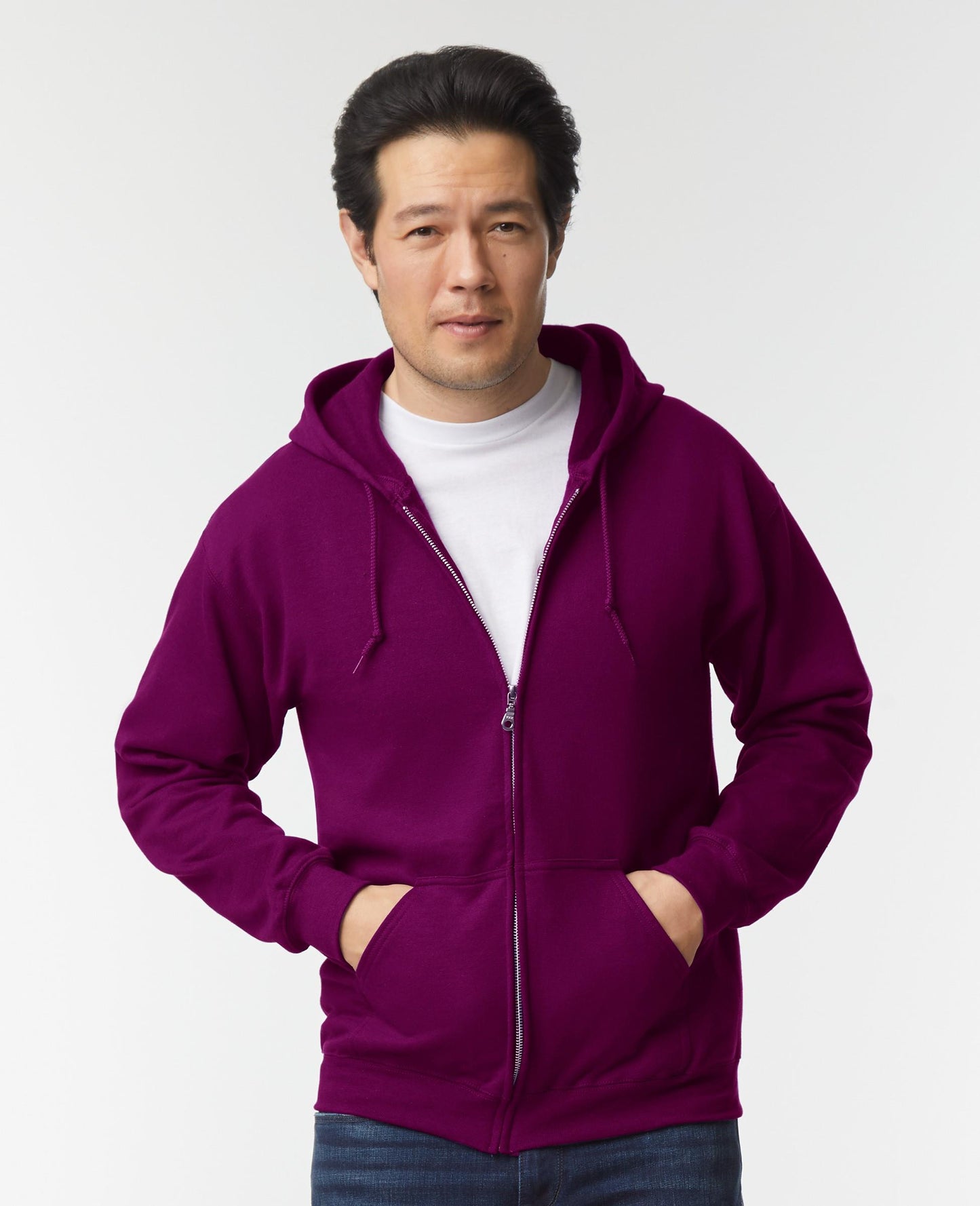 Heavy Blend Full Zip Hooded Sweat 280 Adult