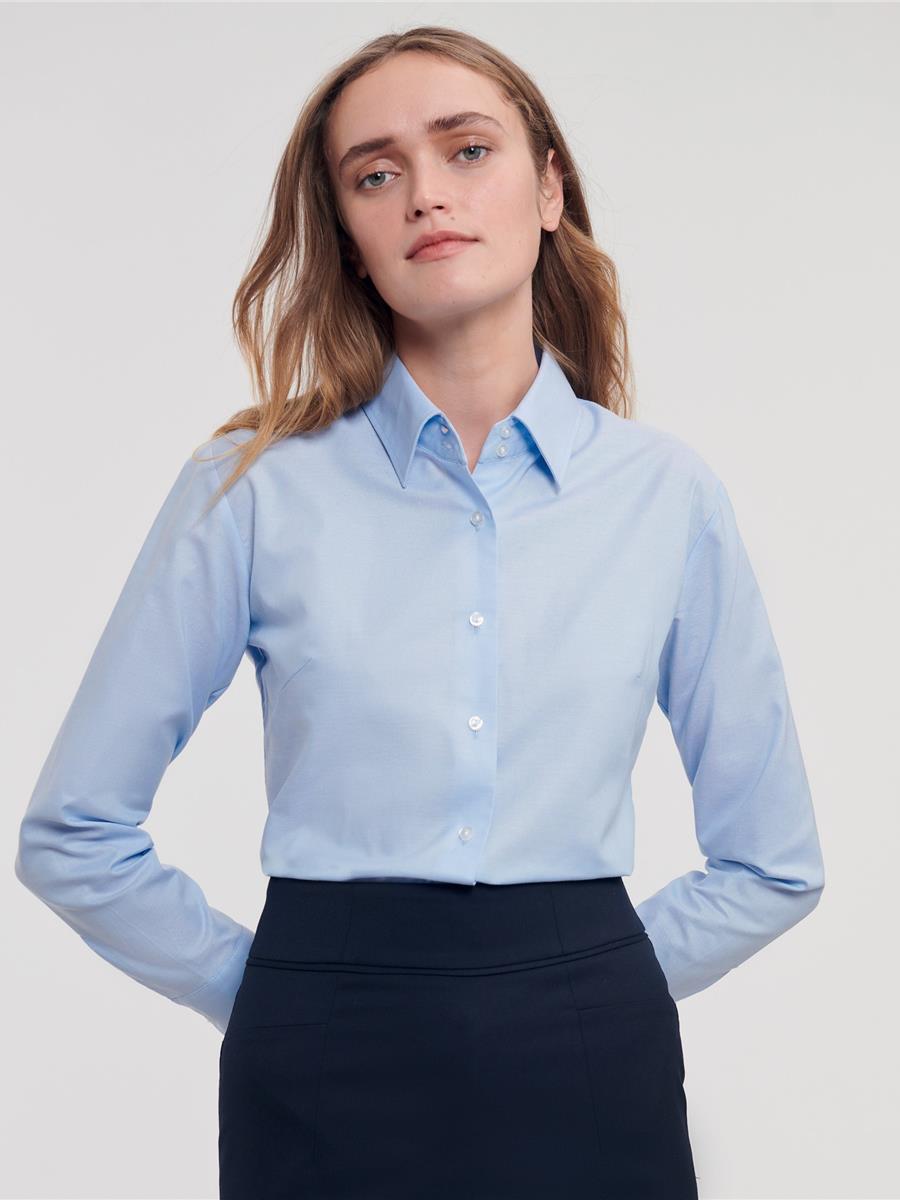 Oxford 135 Tailored Fit L/S Shirt Ladies