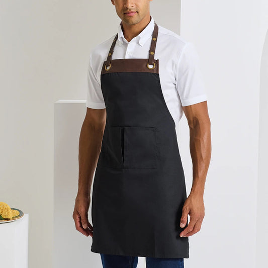 Premier Espresso Bib Apron
