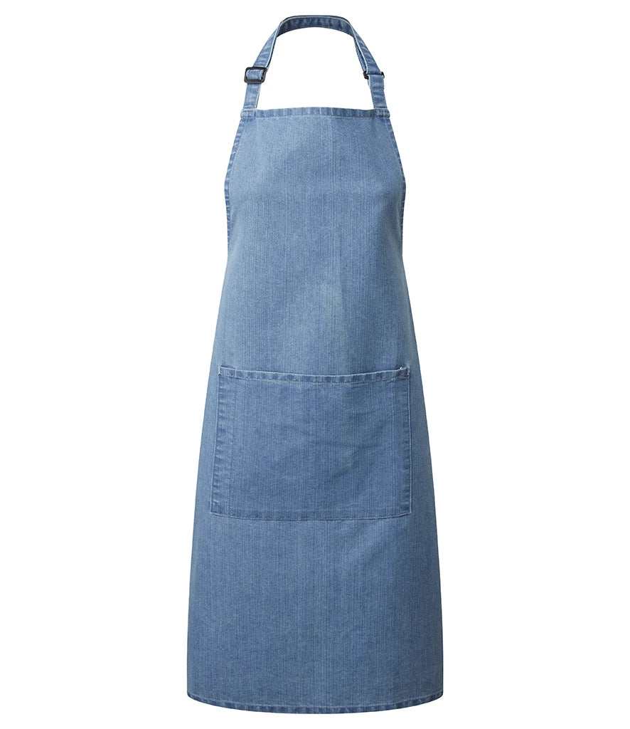 Premier 'Colours' Bib Apron with Pocket
