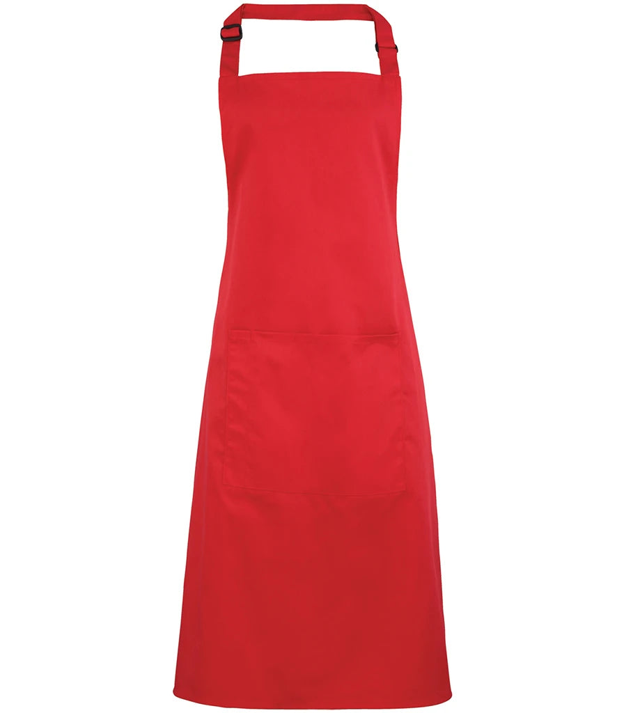 Premier 'Colours' Bib Apron with Pocket