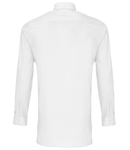 Premier Long Sleeve Fitted Poplin Shirt