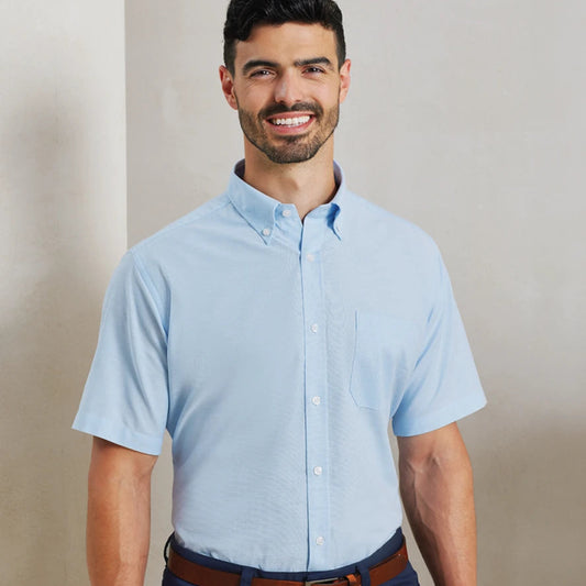 Premier Signature Short Sleeve Oxford Shirt
