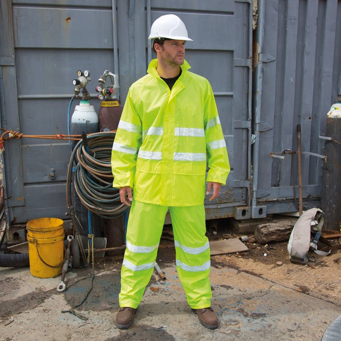 Safe-Guard Hi-Vis Waterproof Suit