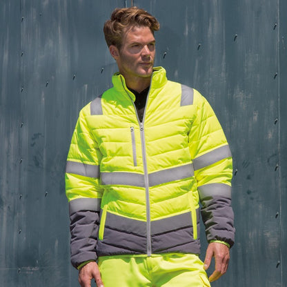 Men's Soft Padded Safety Jacket