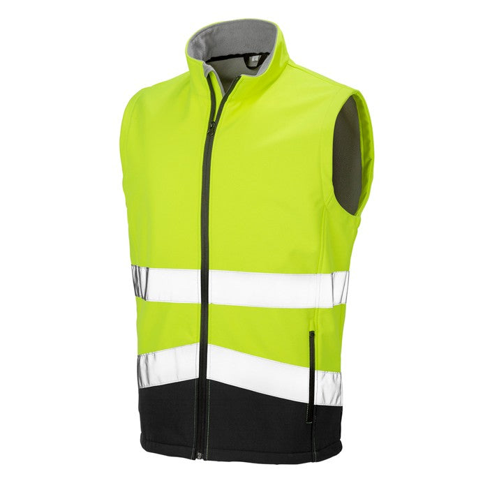 Printable Safety Softshell Gilet