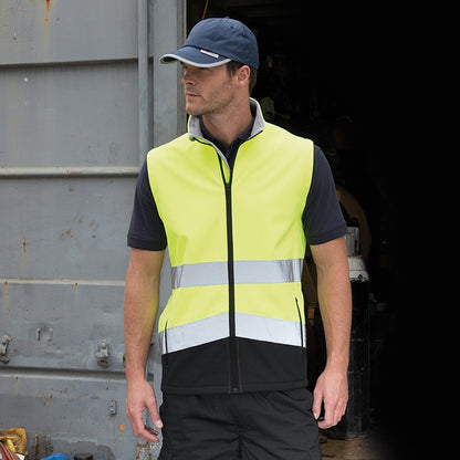 Printable Safety Softshell Gilet