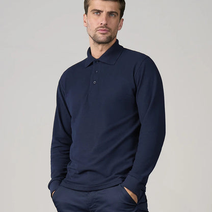 Pro RTX Pro Long Sleeve Piqué Polo Shirt