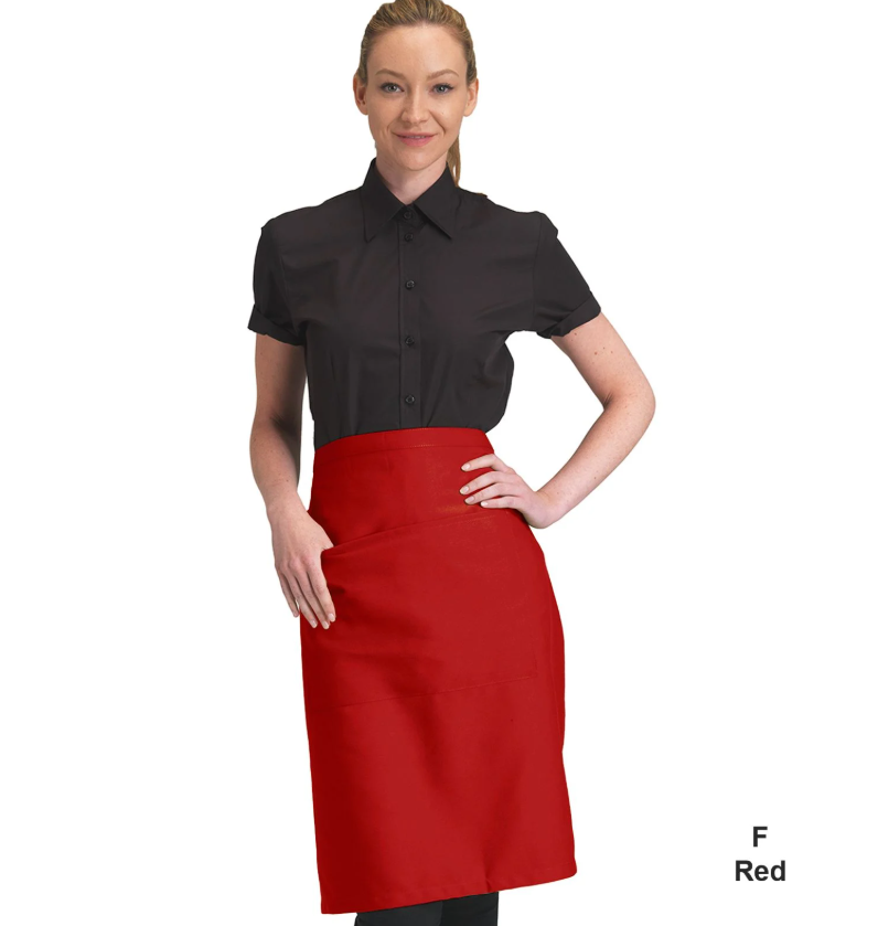 Recycled Waist Apron With Pocket