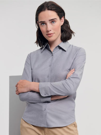 Oxford 135 Tailored Fit L/S Shirt Ladies