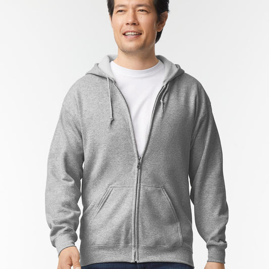 Heavy Blend Full Zip Hooded Sweat 280 Adult