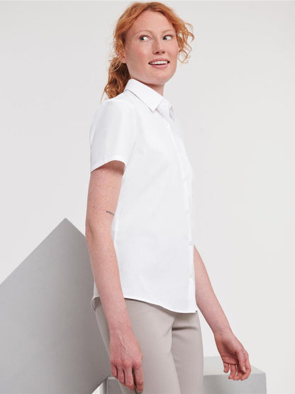 Polycotton Poplin 110 Classic Fit S/S Shirt Ladies