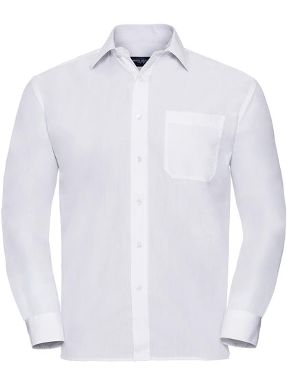 Polycotton Poplin Shirt 110 Classic Fit L/S Shirt Adult